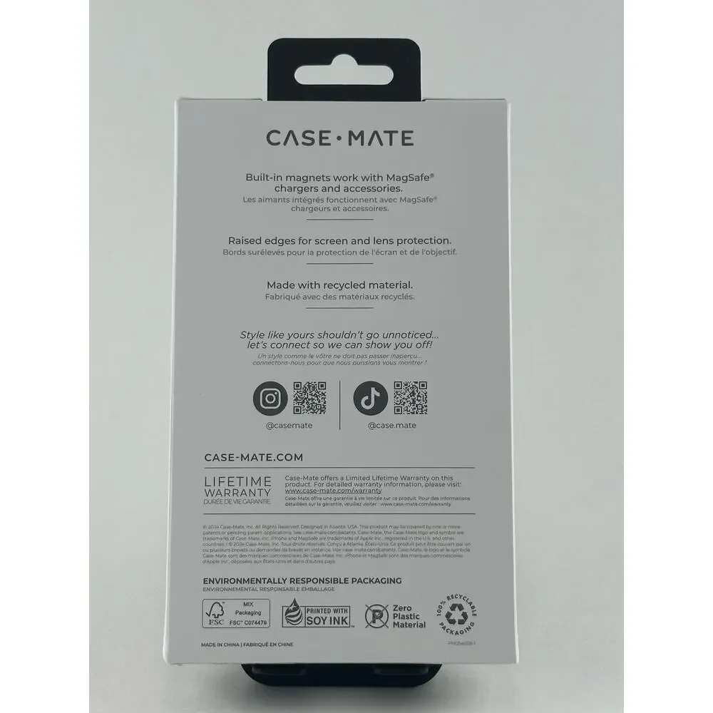Case-Mate iPhone 16 Pro Twinkle Disco Case NWT